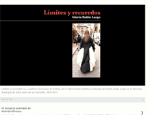 Tablet Screenshot of limites-recuerdos.blogspot.com