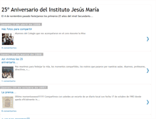 Tablet Screenshot of jm25aniversario.blogspot.com