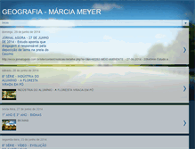 Tablet Screenshot of geografia-marciameyer.blogspot.com