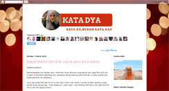 Desktop Screenshot of dyapunyabelog.blogspot.com