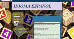 Desktop Screenshot of idiomasan.blogspot.com