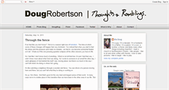 Desktop Screenshot of dougrobertson.blogspot.com