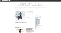 Desktop Screenshot of freechristianmusicvideos.blogspot.com