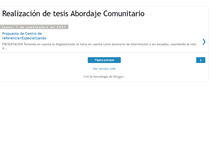 Tablet Screenshot of abordajecomunitario.blogspot.com