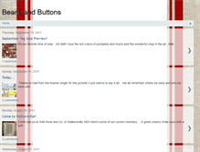 Tablet Screenshot of beansandbuttons.blogspot.com