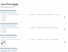 Tablet Screenshot of javafromegypt.blogspot.com