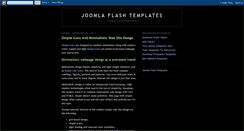 Desktop Screenshot of bestjoomlaflashtemplates.blogspot.com