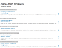 Tablet Screenshot of bestjoomlaflashtemplates.blogspot.com