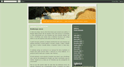 Desktop Screenshot of cultivandoojardim.blogspot.com