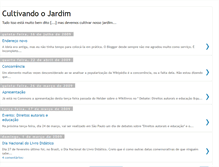 Tablet Screenshot of cultivandoojardim.blogspot.com