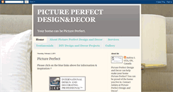 Desktop Screenshot of pictureperfectdecorating.blogspot.com