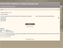 Tablet Screenshot of pictureperfectdecorating.blogspot.com