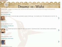 Tablet Screenshot of dreamznwishz.blogspot.com