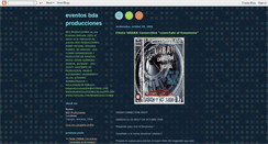 Desktop Screenshot of bdaproducciones.blogspot.com