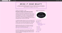 Desktop Screenshot of bringithomebeauty.blogspot.com