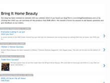 Tablet Screenshot of bringithomebeauty.blogspot.com