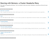 Tablet Screenshot of perediablo-clusterheadache.blogspot.com