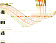 Tablet Screenshot of littlechoi.blogspot.com