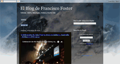Desktop Screenshot of franciscofoster.blogspot.com