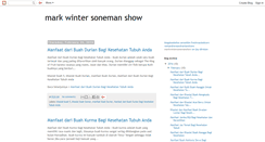 Desktop Screenshot of markwintersonemanshow.blogspot.com