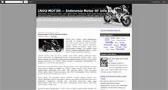 Desktop Screenshot of indomotor.blogspot.com