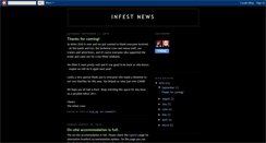 Desktop Screenshot of infestnews.blogspot.com