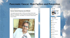 Desktop Screenshot of pancreatic-cancer-facts.blogspot.com