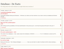Tablet Screenshot of database-defacto.blogspot.com