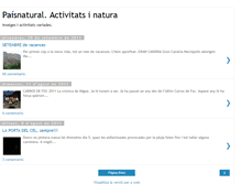 Tablet Screenshot of paisnatural.blogspot.com