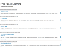 Tablet Screenshot of freerangelearning.blogspot.com