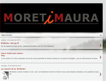 Tablet Screenshot of moretimauraondesignesp.blogspot.com