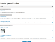 Tablet Screenshot of loisirssportsevasion.blogspot.com