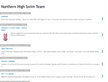 Tablet Screenshot of nhsswimteam.blogspot.com