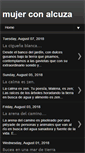 Mobile Screenshot of mujerconalcuza.blogspot.com