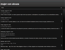 Tablet Screenshot of mujerconalcuza.blogspot.com