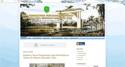 Desktop Screenshot of perindagkopukmtapin.blogspot.com