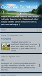 Mobile Screenshot of goodbye-fairytale.blogspot.com