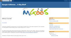 Desktop Screenshot of googleadsenseabigbluff.blogspot.com