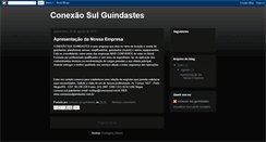 Desktop Screenshot of conexaosulguindastes.blogspot.com