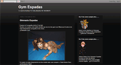 Desktop Screenshot of gymespadas.blogspot.com