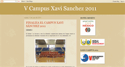 Desktop Screenshot of campusxavisanchez2011.blogspot.com