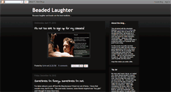 Desktop Screenshot of beadedlaughter.blogspot.com