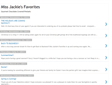 Tablet Screenshot of missjackies.blogspot.com