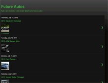 Tablet Screenshot of futureautoz.blogspot.com