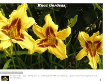 Tablet Screenshot of knoxgardens.blogspot.com