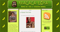 Desktop Screenshot of macacaloka.blogspot.com