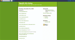Desktop Screenshot of nguyenhuuhoang.blogspot.com