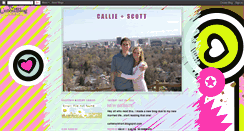 Desktop Screenshot of callieharmon.blogspot.com