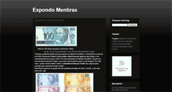 Desktop Screenshot of expondomentiras.blogspot.com
