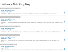 Tablet Screenshot of lectionarybiblestudy.blogspot.com